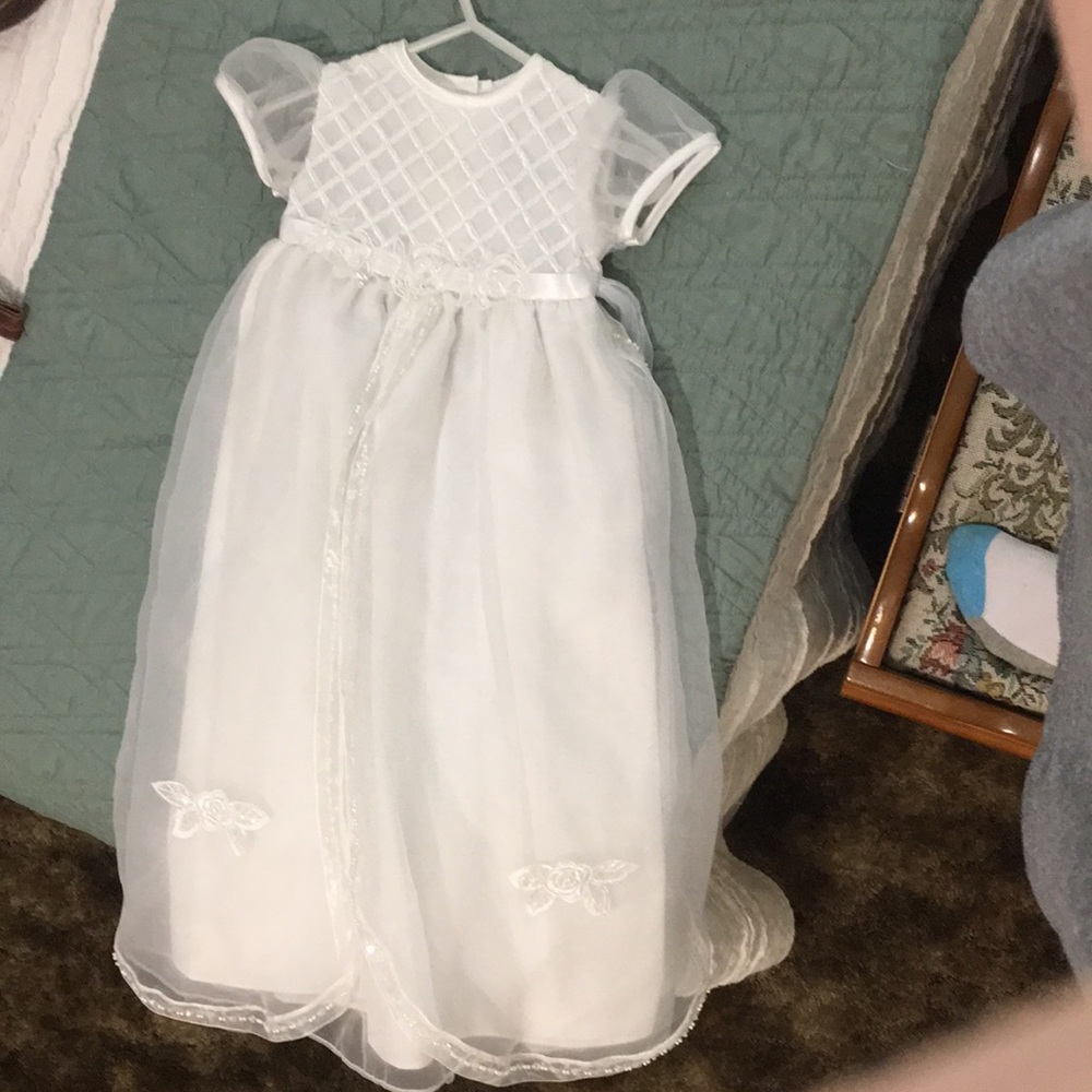 Pernie’s custom made christening dress❤️🔥